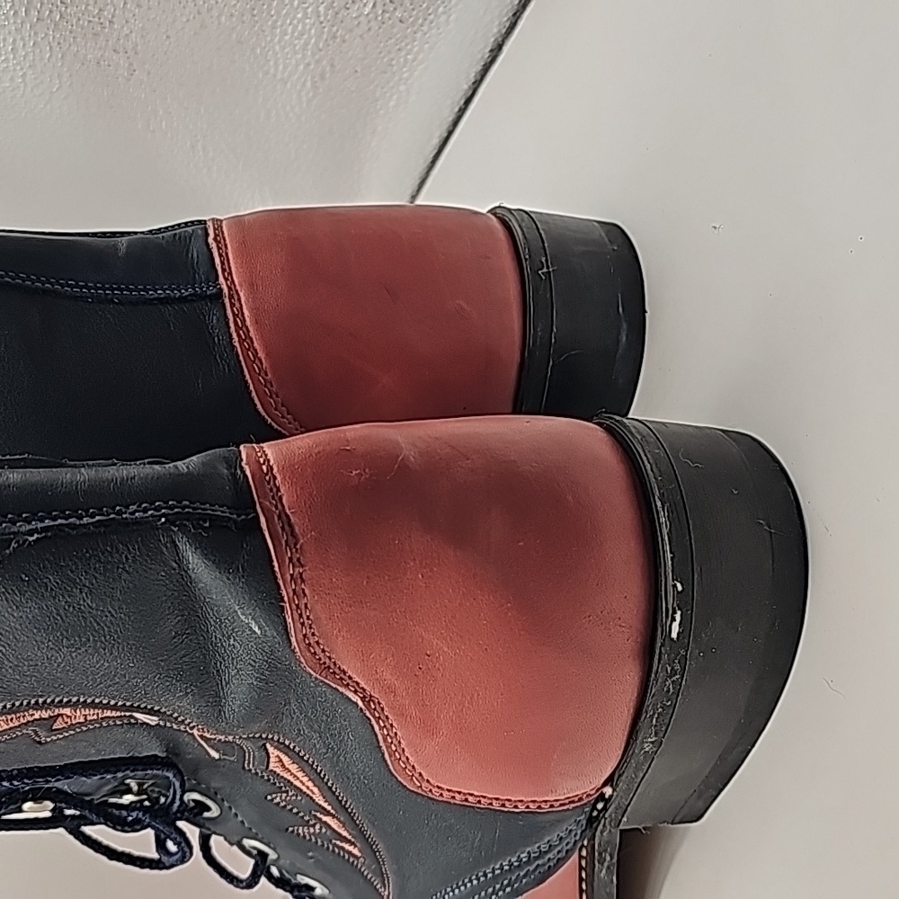 Laredo lace up boots, 9.5M - Picture 4 of 7
